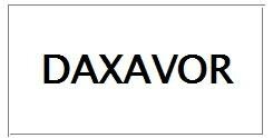 Trademark DAXAVOR