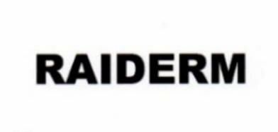 Trademark RAIDERM