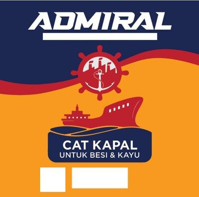 Trademark ADMIRAL Cat Kapal Untuk Besi & Kayu