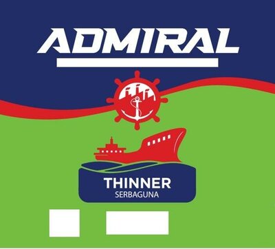 Trademark ADMIRAL Thinner Serbaguna