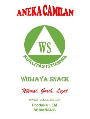 Trademark WIDJAYA SNACK