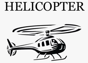 Trademark HELICOPTER + LOGO