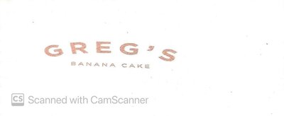 Trademark GREGS BANANA CAKE