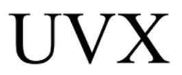 Trademark UVX