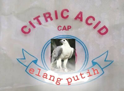 Trademark CITRIC ACID CAP ELANG PUTIH