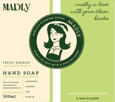 Trademark madly handsoap