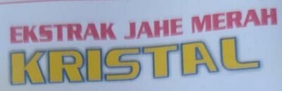 Trademark EKSTRAK JAHE MERAH KRISTAL