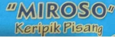 Trademark ''MIROSO'" Keripik Pisang