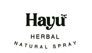 Trademark Hayu HERBAL NATURAL SPRAY