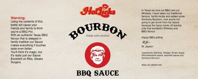 Trademark Hotlicks BOURBON BBQ SAUCE