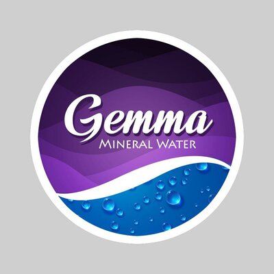 Trademark GEMMA MINERAL WATER + LUKISAN