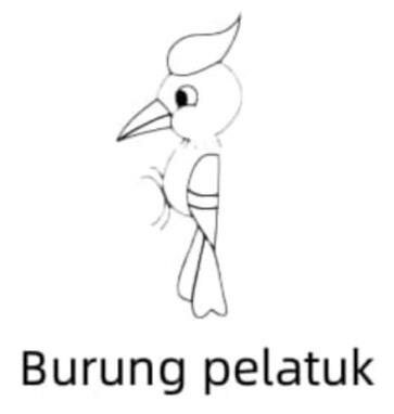 Trademark Burung Pelatuk + Lukisan