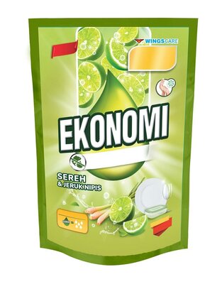 Trademark EKONOMI SEREH & JERUK NIPIS dan Kemasan