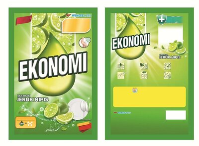 Trademark EKONOMI EKSTRAK JERUK NIPIS dan Lukisan