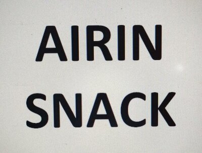 Trademark AIRIN SNACK