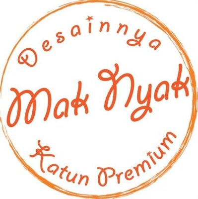 Trademark Desainnya Mak Nyak Katun Premium