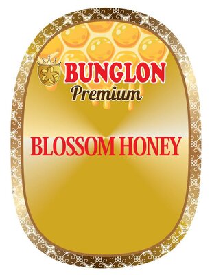 Trademark BUNGLON Premium BLOSSOM HONEY + LUKISAN