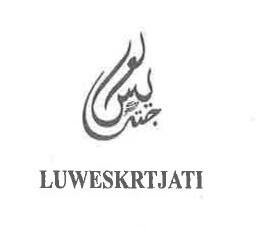 Trademark LUWESKRTJATI + LOGO