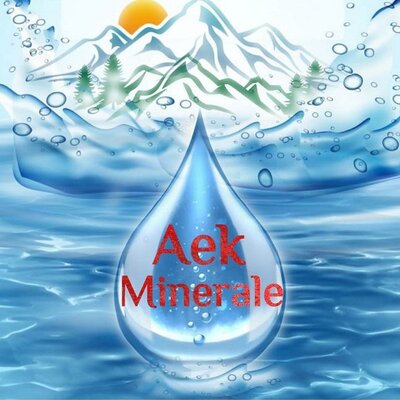 Trademark AEK MINERALE DAN LOGO