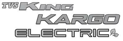 Trademark TVS KING KARGO ELECTRIC + logo