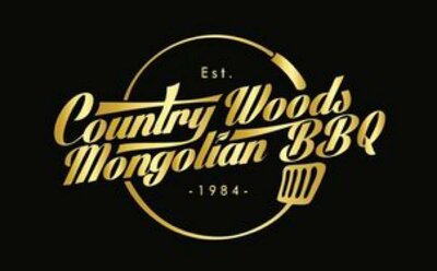 Trademark COUNTRY WOODS MONGOLIAN BBQ Est. 1984 & Logo