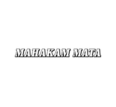 Trademark MAHAKAM MATA