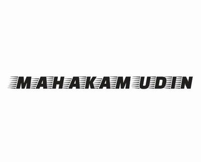 Trademark MAHAKAM UDIN