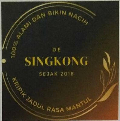 Trademark De Singkong