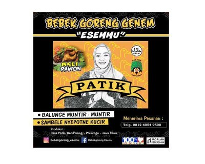 Trademark BEBEK GORENG GENEM ESEMMU