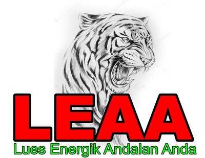 Trademark LEAA (Lues Energik Andalan Anda) + Logo