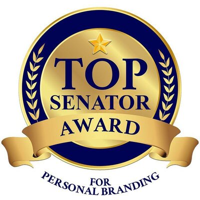 Trademark TOP SENATOR AWARD FOR PERSONAL BRANDING