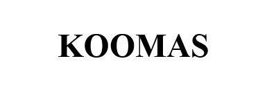 Trademark KOOMAS