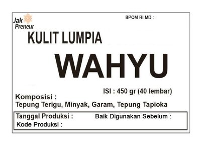 Trademark Kulit Lumpia Wahyu