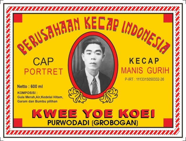 Trademark Kecap Cap Potret