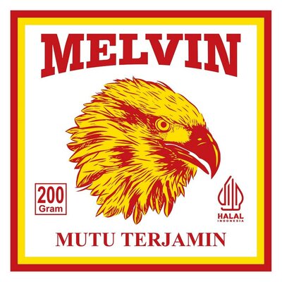 Trademark MELVIN + Lukisan