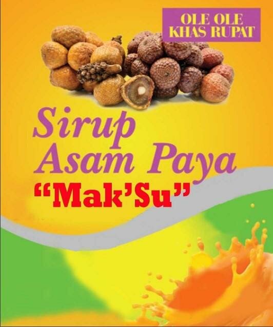 Trademark SIRUP ASAM PAYA "Mak'Su"