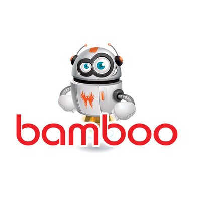 Trademark Bamboo + Logo Robot