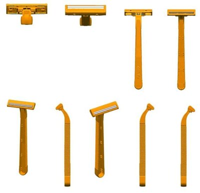 Trademark 3D Gillette Razor