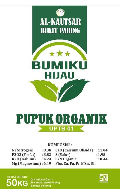 Trademark bumiku hijau + Lukisan