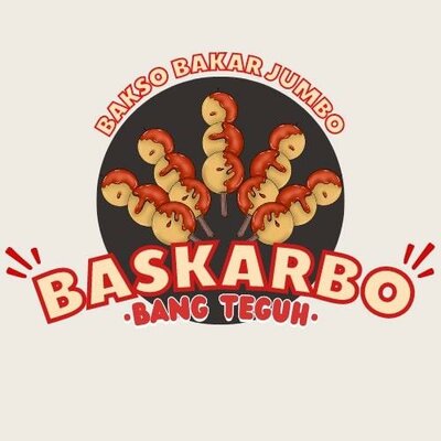 Trademark Bakso Bakar Jumbo Baskarbo Bang Teguh + Lukisan