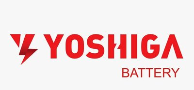 Trademark YOSHIGA BATTERY + LOGO