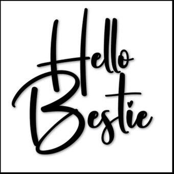 Trademark Hello Bestie