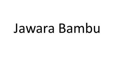 Trademark Jawara Bambu