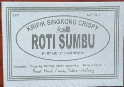 Trademark ASLI ROTI SUMBU