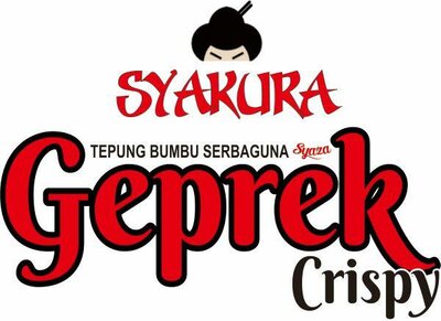 Trademark TEPUNG BUMBU SERBAGUNA SYAZA SYAKURA GEPREK CRISPY + LOGO