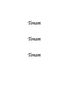 Trademark Tonam