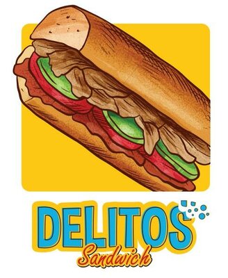 Trademark DELITOS Sandwich + logo