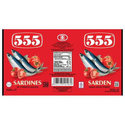 Trademark 555 (Sardines in Tomato Sauce)