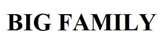 Trademark BIG FAMILY