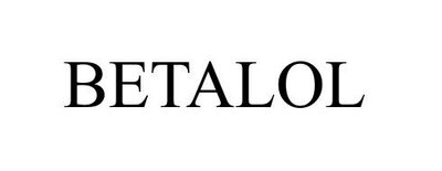 Trademark BETALOL